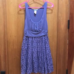 Delia*s lilac lace dress